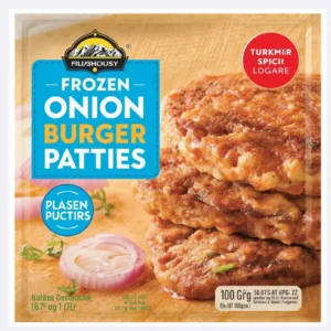 Onion Beef Burger Patties 15 × 100 g (Frozen)